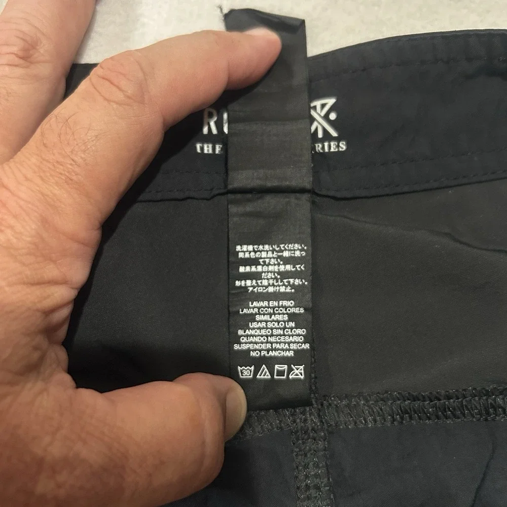Roark‎ The Boatman Board Shorts Men's Size 28 Black CONDURA Swim Trunks